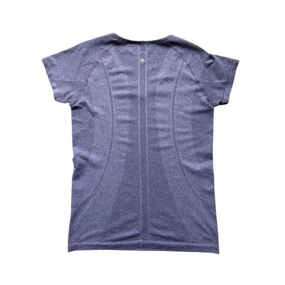 Lululemon Swiftly Tech V Neck In Concord Grape Size 10 - Picture 6 of 9